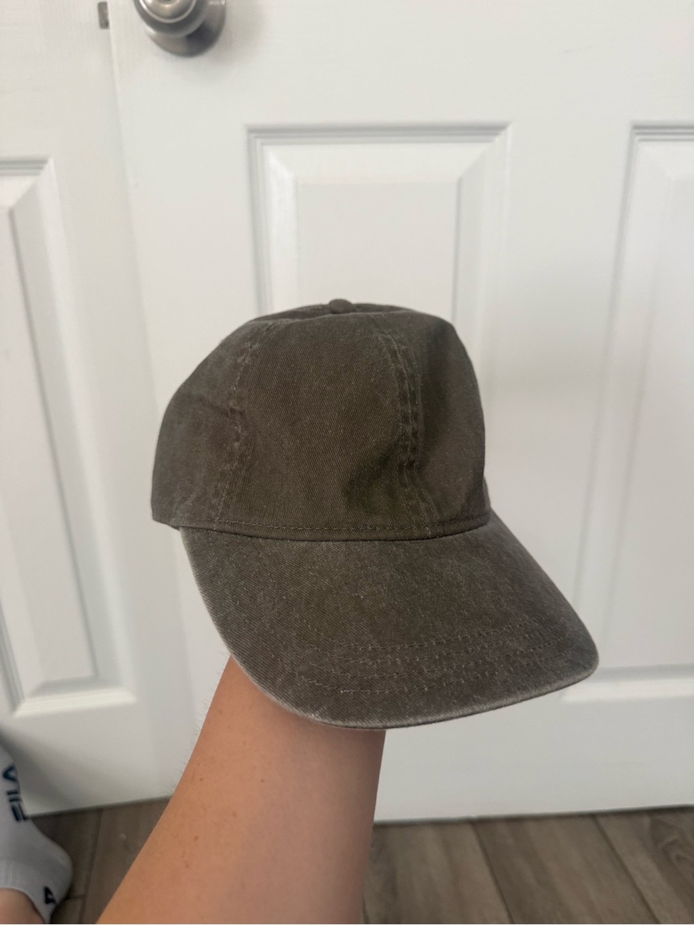 H&M Neutral Baseball Cap Hat
